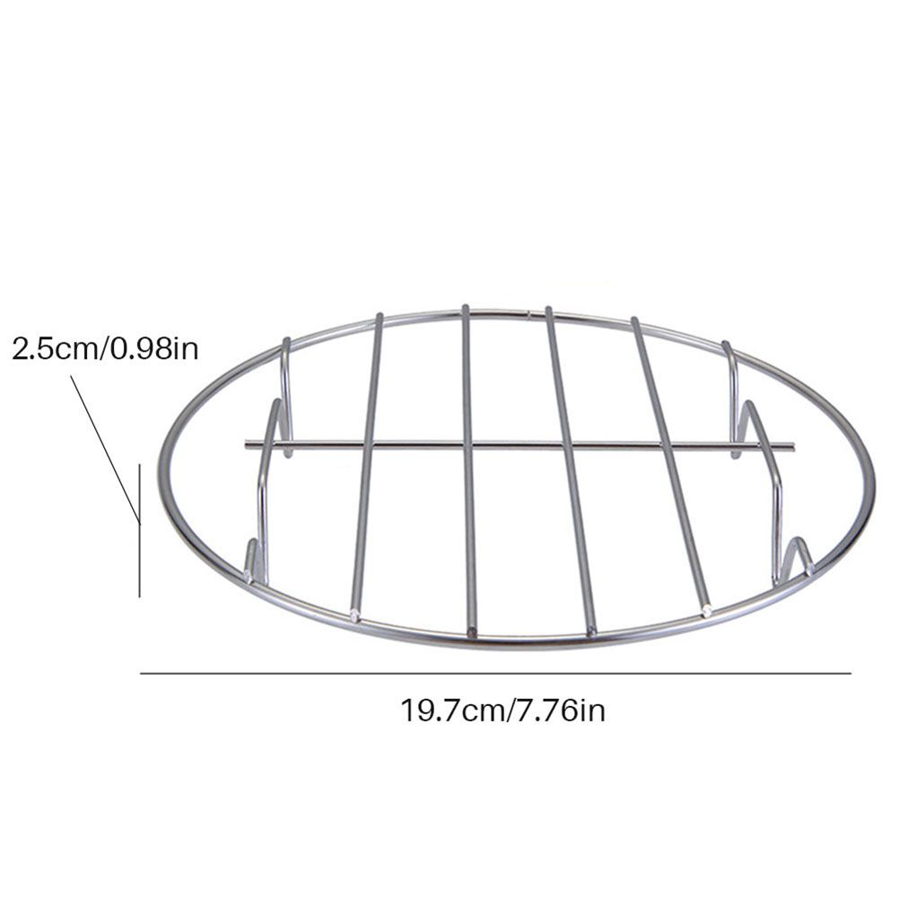 Stainless Steel Trivet Rack Stand Heavy Duty Pressure Cooker Steam Rack Cooking Stand