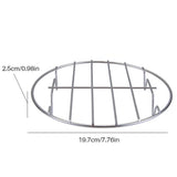 Stainless Steel Trivet Rack Stand Heavy Duty Pressure Cooker Steam Rack Cooking Stand - Front View