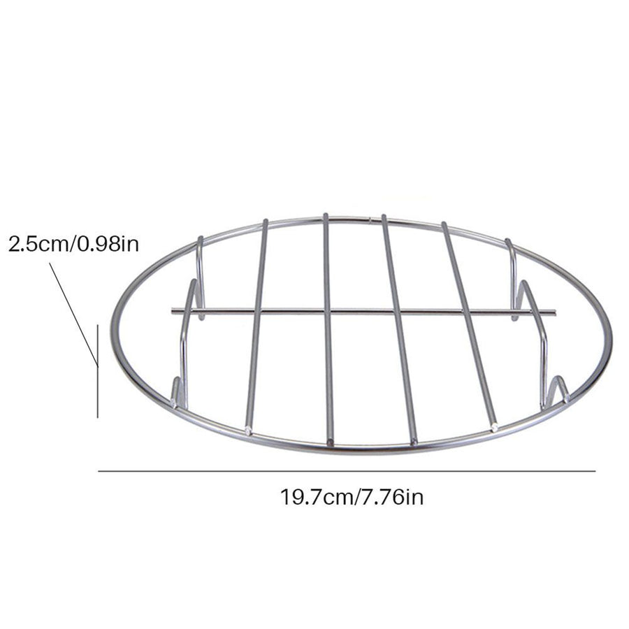 Stainless Steel Trivet Rack Stand Heavy Duty Pressure Cooker Steam Rack Cooking Stand