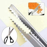 Professional Zigzag Scissors Dressmaking Scissors Fabric Scissors for Tailor