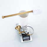 European Luxurious Antique Bronze Toilet Brush Holder Set Wall Mounted Brass Bathroom Accessories