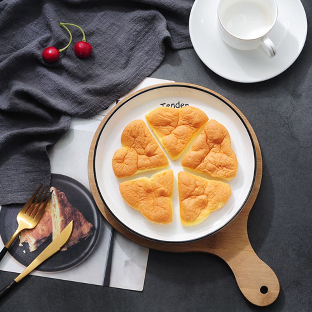 2PCS Silicone Waffle Mold 5 Cavity Heart Shaped Cake Muffin Pancake Mold for Baking Tools