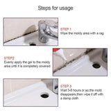 Mildew Cleaning Gel Mold Remover Non Toxic Mold Removal Gel for Bathroom Kitchen