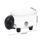 Mini Plastic Cotton Swab Storage Box Cute Sheep Dust-proof Cosmetic Cotton Storage Box Household Desktop Organizer
