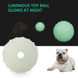 Pet's Luminous Ball Bite Resistant Dog Ball Soft Pet Toy Puppy Interactive Supplies