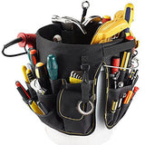 Heavy Duty Gardening Tool Bucket Organizer Gardening Tool Kit Holder with 56 Pockets for Garden Yard Lawn - Extra Image