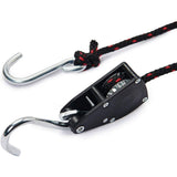 2PCS 1/4 Inch Lifting Pulley Rope Stainless Steel Rope Ratchet Sliding Lifting Ropes