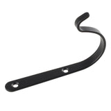 4PCS Garden Plant Wall Mounted Metal Hanging Bracket Decorative Plant Hanger for Bird Feeders Planters - Close-Up Angle