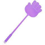 6PCS Multi Colors Plastic Long Handle Fly Swatter Anti Pest Tool