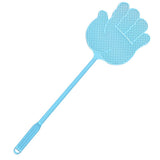 6PCS Multi Colors Plastic Long Handle Fly Swatter Anti Pest Tool