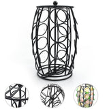 K Cup Carousel Metal Carousel Holder Organizer Coffee Pod Holder for Home Office