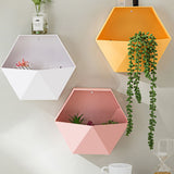 Hexagonal Wall Shelf Geometric Hexagonal Storage Shelf Simple Geometric Wall Floating Shelf