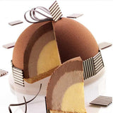 6 Cavity Semicircle Silicone Cake Mold Muffin Chocolate Baking Mold Pan DIY Party Cake Mold