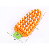 Random Veggie Vegetable Scrubber Scrub Cleaning Brush Kitchen Cleaner Carrot Potato Surface Brush Kitchen Tool - Front View