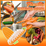 Random Veggie Vegetable Scrubber Scrub Cleaning Brush Kitchen Cleaner Carrot Potato Surface Brush Kitchen Tool