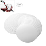 Wine Pourer Disc Foldable Flexible Drip Stop Pour Spouts Disk Drop Stop Pouring Disks