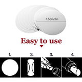 Wine Pourer Disc Foldable Flexible Drip Stop Pour Spouts Disk Drop Stop Pouring Disks - Side View