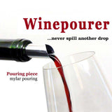 Wine Pourer Disc Foldable Flexible Drip Stop Pour Spouts Disk Drop Stop Pouring Disks