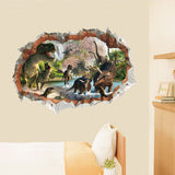 Removable 3D Dinosaur Wall Stickers Dinosaur Wall Decal Sticker Kids Dinosaur Sticker Dinosaur Wall Stickers Dinosaur Wall Stickers