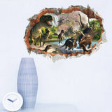 Removable 3D Dinosaur Wall Stickers Dinosaur Wall Decal Sticker Kids Dinosaur Sticker Dinosaur Wall Stickers Dinosaur Wall Stickers