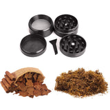 4 Layer Herb Grinder Grinders Zinc Alloy Manual Crusher Herb Spice Grinder
