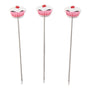3Pcs Stainless Steel Cake Tester Probe Cake Tester Biscuits Baking Test Needle DIY Baking Tool for Cake Bread Muffin Testing