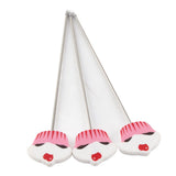 3Pcs Stainless Steel Cake Tester Probe Cake Tester Biscuits Baking Test Needle DIY Baking Tool for Cake Bread Muffin Testing