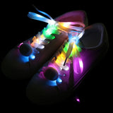 1 Pair LED Light Waterproof Shoelaces Battery Powered Flash Lighting Shoeslaces for Party Hip Hop Dancing Skating Running Cosplay - Extra Image
