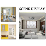 Window Film No Glue Static Decorative Films Window Frosted Film for Sun Protection - Low Angle