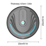 Household Smart Sweeping Robot Automatic Cleaner Intelligent Vacuum Cleaner for Hard Floor Tile Pet Hair and Carpets