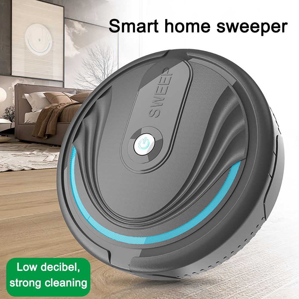 Household Smart Sweeping Robot Automatic Cleaner Intelligent Vacuum Cleaner for Hard Floor Tile Pet Hair and Carpets