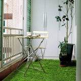 Artificial Lawn Grass Turf Interlocking Grass Tile Lawn Rug for Garden Bonsai Home Aquarium Artificial Lawn DIY Decoration