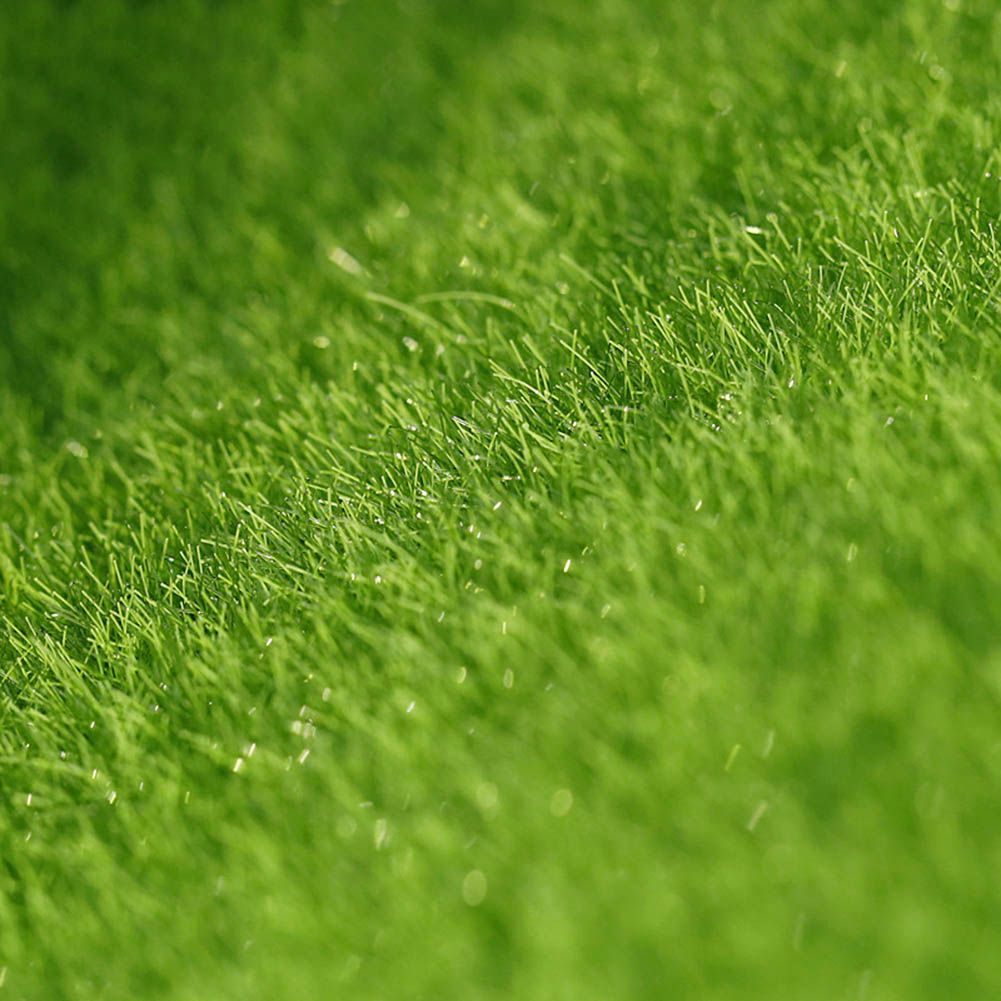 Artificial Lawn Grass Turf Interlocking Grass Tile Lawn Rug for Garden Bonsai Home Aquarium Artificial Lawn DIY Decoration