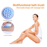 Massage Shower Cleaning Bath Brush Spa Massage Long Handled Bathroom Product Tool