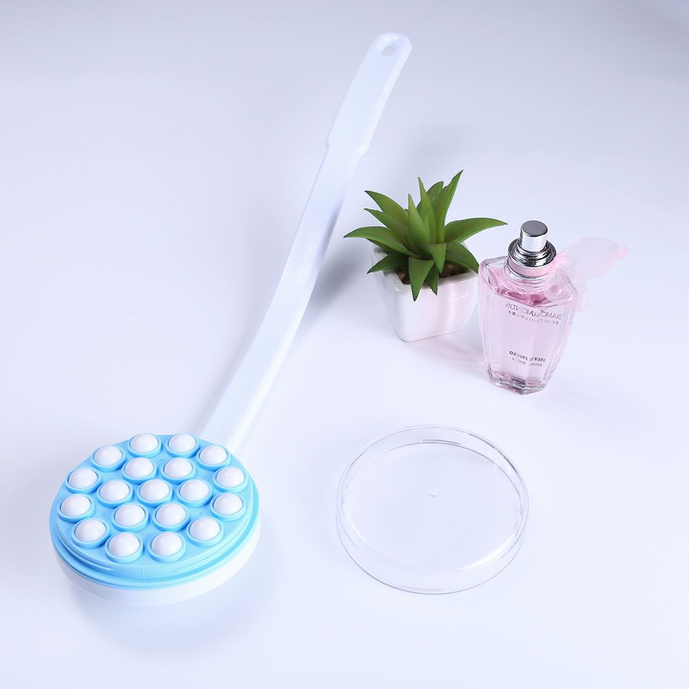 Massage Shower Cleaning Bath Brush Spa Massage Long Handled Bathroom Product Tool