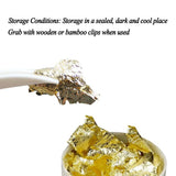 10ml Gold Flakes Gold Leaf Decoration Gold Foil Cooking Cake Chocolate Decoration