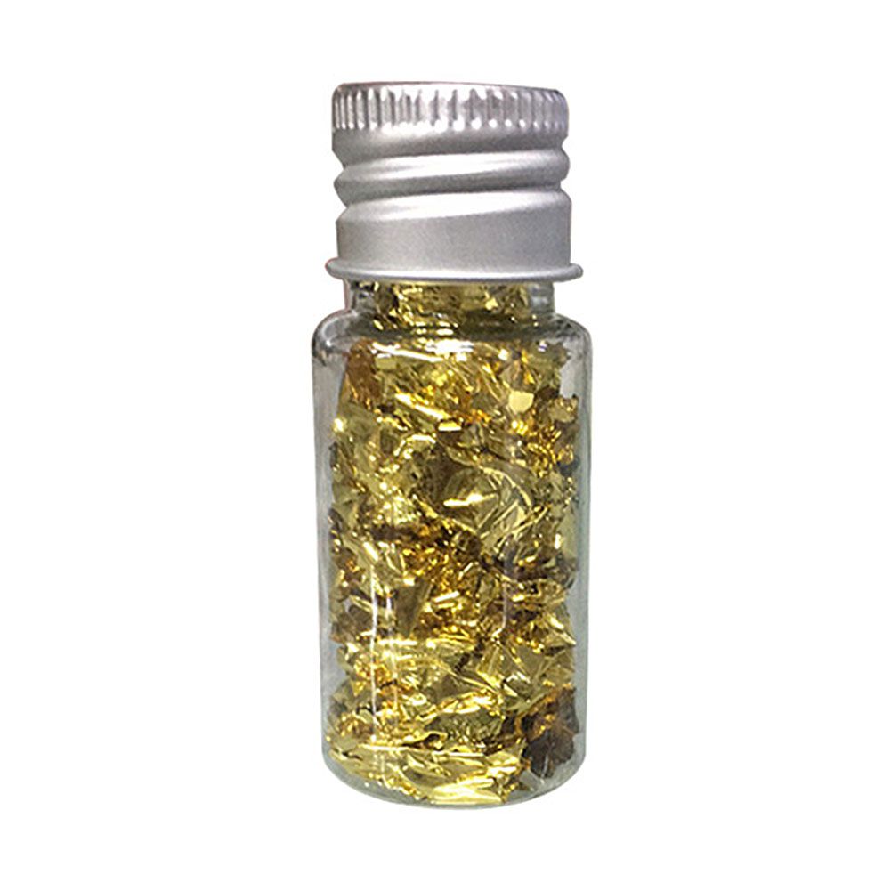10ml Gold Flakes Gold Leaf Decoration Gold Foil Cooking Cake Chocolate Decoration