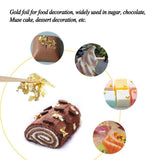 10ml Gold Flakes Gold Leaf Decoration Gold Foil Cooking Cake Chocolate Decoration