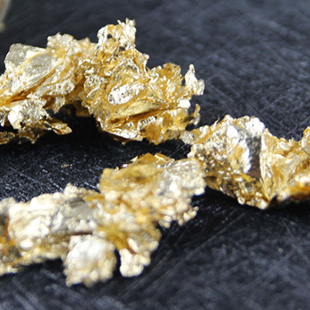 10ml Gold Flakes Gold Leaf Decoration Gold Foil Cooking Cake Chocolate Decoration