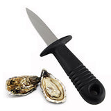 4Pcs Stainless Steel Oyster Cutter with Non Slip Handle Seafood Special Tools