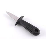 4Pcs Stainless Steel Oyster Cutter with Non Slip Handle Seafood Special Tools - Rear View