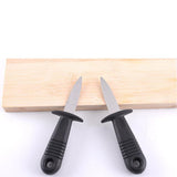 4Pcs Stainless Steel Oyster Cutter with Non Slip Handle Seafood Special Tools