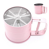 Kitchen Stainless Steel Flour Sifter Handheld Powder Flour Sieve Icing Sugar Manual Sieve Cup Home Baking Tools