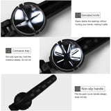 Portable Chestnut Cutter Tool Opener Knife Walnut Opener Multi Function Nutcracker - Top-Down View