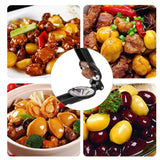 Portable Chestnut Cutter Tool Opener Knife Walnut Opener Multi Function Nutcracker - Close-Up Angle