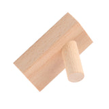 Wooden Wall Hook Vintage Single Hook Natural Wooden Coat Hook Wall Mounted Hook for Home - Extra Image