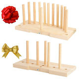 Bow Maker Wooden Wreath Bow Maker Tool Durable Portable Bow Tie Machine