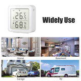Smart WiFi Humidity Sensor Hygrometer Outdoor Indoor Thermometer Digital LCD Display Temperature Humidity Monitor