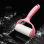 Roller Hair Remover Household Hair Sticking Device Multifunctional Portable Pet Hair Remover Clothes Sticking Device Pink