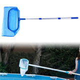 Pool Landing Net with Telescopic Pole Swimming Pool Skimmer Net Leaf Clean Net for Swimming Pool Spas